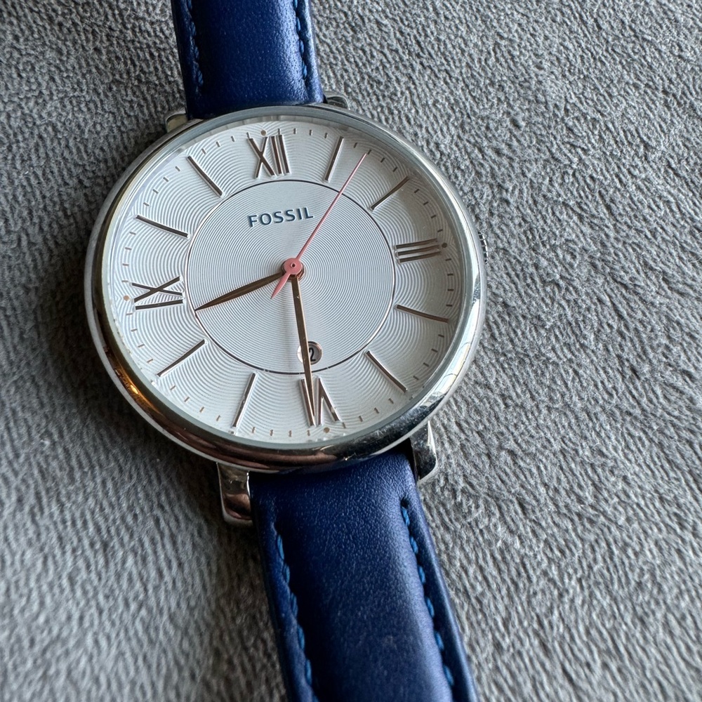 Fossil Watch Genuine Leather